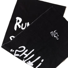 画像をギャラリービューアに読み込む, "Running 100mile Sound Like Shit!"てぬぐい