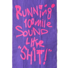画像をギャラリービューアに読み込む, "Running 100mile Sound Like Shit!"てぬぐい _03